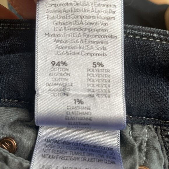 MOTHER Size 26 The High Waisted Looker Jeans Coffee Tea or Me Wash Skinny Dark - Picture 6 of 9